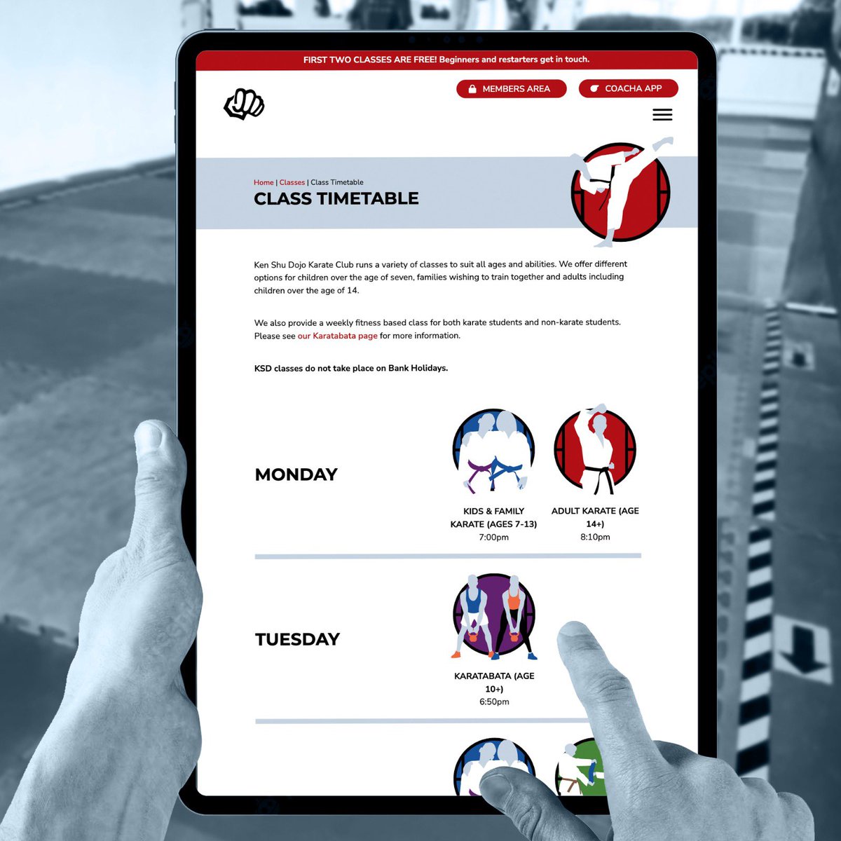 KSDKarate's tweet photo. Excited ! 
Our brand new website will be live in a couple of weeks ..
Countdown has begun !! 
#kenshudojo #ksdkarate #membersarea https://t.co/8UzjCMw410