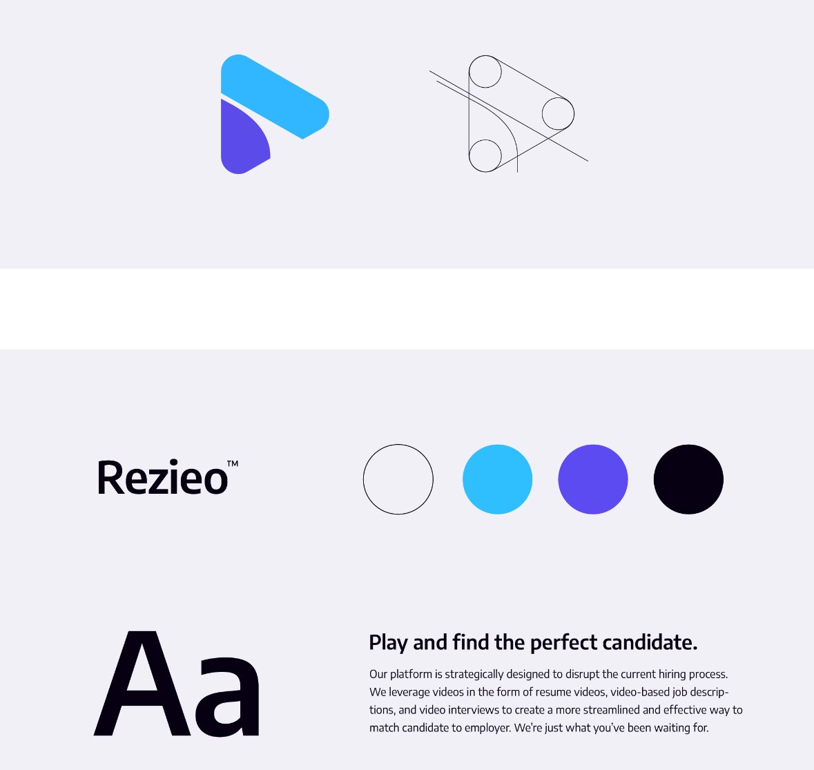 webcheffs's tweet photo. The team behind Rezieo approached our studio to help brand the product and get it ready for launch. By leveraging the power of video, Rezieo hopes to disrupt the traditional hiring process.

#branding #design #graphicdesign #webcheff #webdesign https://t.co/RlkjD3uIk4