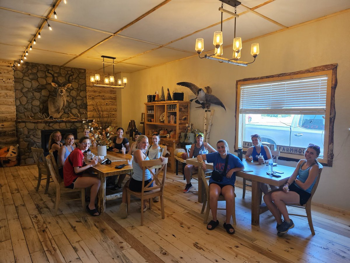 rrgirlsxctf's tweet photo. 2023 Distance Running Camp Day 3- Normal run on the Icelandic State Park trails followed by a beach volleyball game. Then we biked to Cavalier to enjoyed some icecream at the Pine Shanty. #enjoytheride @RRHSactivities https://t.co/V4tBhbBKXn
