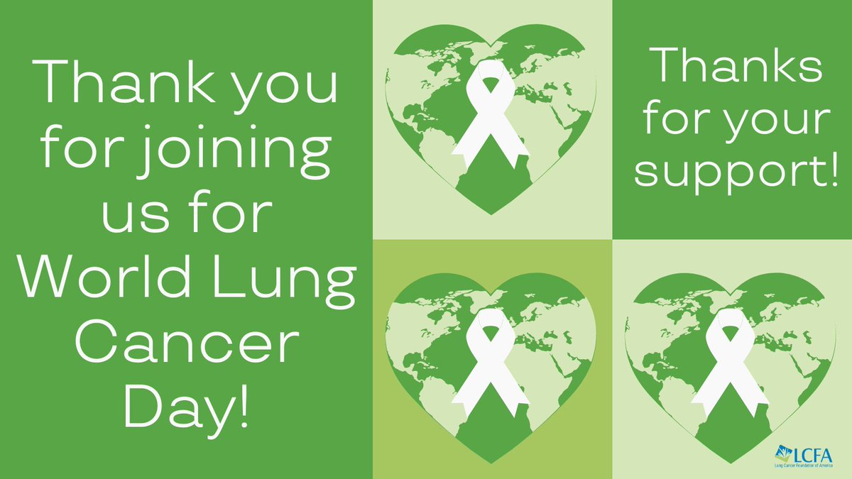 lcfamerica's tweet photo. Thank you to everyone who joined us for our #WLCD events! Your support as we continue to work towards making the lives of those #livingwithlungcancer better means the world to us! Continue to show your support here: https://t.co/VlKKVwDXTV https://t.co/3vLaU0UC2N