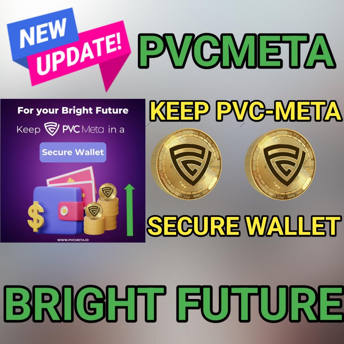 RAMESHK26185514's tweet photo. https://t.co/x7MwzDn2EM

Keep PVCMeta in Secure wallet for Bright Future 💥
PVCMeta Price increasing Soon 🚀
Keep your 12 keywords safe🔐
Don't share your Secret phrase to Others 📢 https://t.co/0WoWy4Klf8