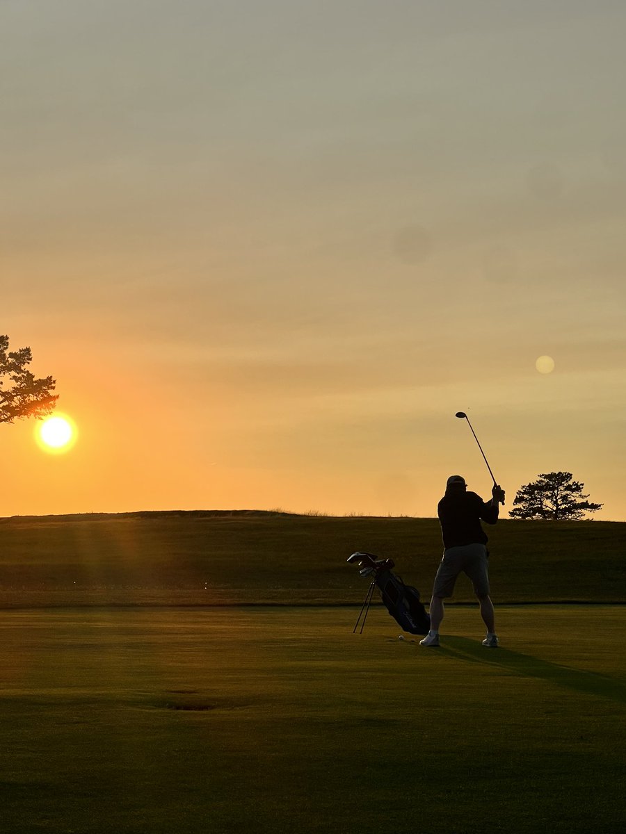 A beautiful night for some practice…father v. son match! #TeamSmith