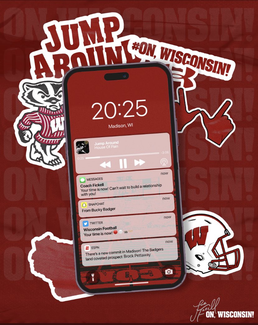 Thanks for the love! @WisFBRecruiting @HuskieFB