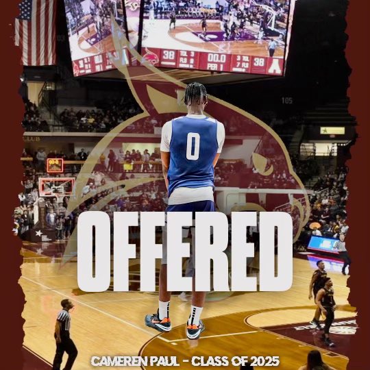 After great talk with coach Terrence Johnson I am blessed to receive D1 offer from Texas State university