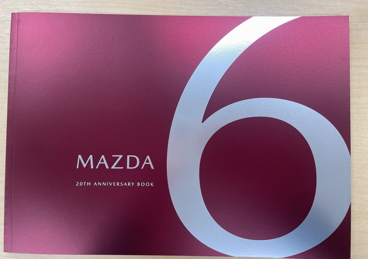 mazdagotanda's tweet image. アテンザ20周年🎉
特製BOOKをご希望の方にお配りしています！

他にも
・六本木ヒルズ
・ORANGE RANGE
・いきものがかり
・NARUTO(アニメ)
・リラックマ
・ムシキング
などが今年20周年です🌻

#20周年 
#Atenza
#MAZDA6