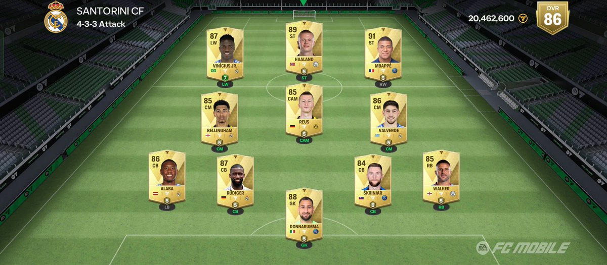 kaelballest97's tweet photo. My Team FC MOBILE #fifamobile https://t.co/TyzNWH55JP