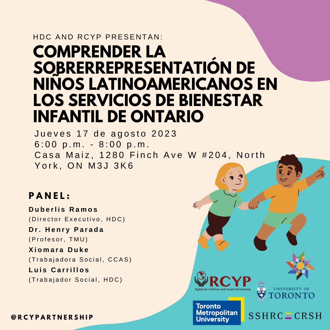 HDC_CDH_Toronto's tweet photo. Invitamos el 17 de Agosto de 2023 de 6 - 8 p.m., a que forme parte de este Evento Comunitario Colaborativo.
Los detalles los puede ver aqui 👇 https://t.co/oSvnzswOba