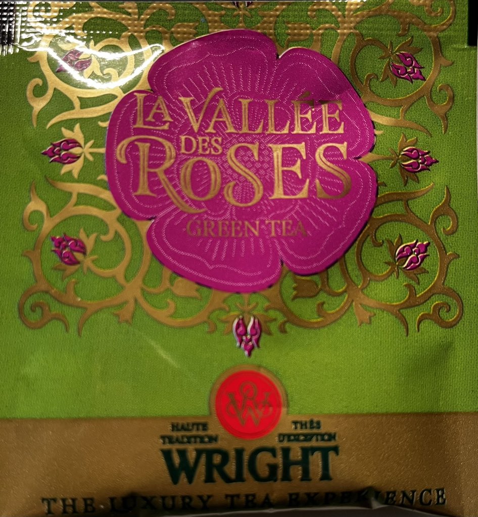 ninsthewriter's tweet photo. The last of my 🌹 rose 🥀 tea ☕️ from Morocco! Delightful! https://t.co/i9PgWe6Ue3