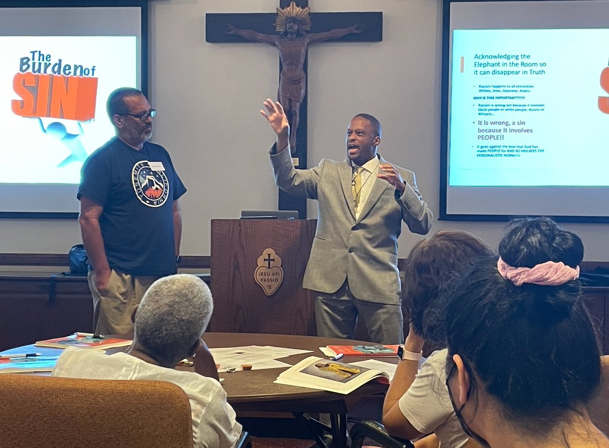 CathedralChapel's tweet photo. Thank you @SophiaTeachers for a moving catechetical workshop on "A Catholic Response to the Sin of Racism".  We appreciate you! https://t.co/ZFxCfA4Atq