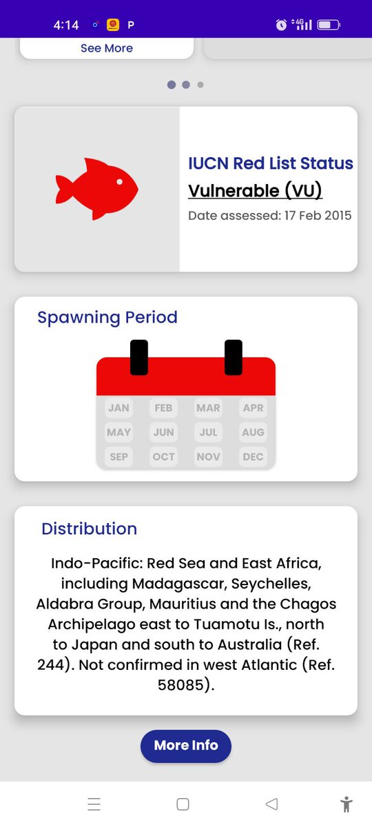 FishBaseProject's tweet image. Access data on size when fish mature &amp;amp; reproduce, their IUCN Redlist Status, LWR body weight estimates &amp;amp; more useful information for producers, consumers  &amp;amp; fish enthusiasts towards the sustainable use of aquatic resources from the #FishBaseGuide app! ➡️ bit.ly/FishBaseAp.