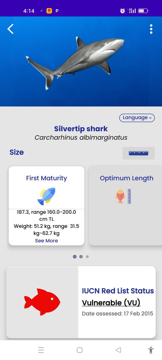 FishBaseProject's tweet image. Access data on size when fish mature &amp;amp; reproduce, their IUCN Redlist Status, LWR body weight estimates &amp;amp; more useful information for producers, consumers  &amp;amp; fish enthusiasts towards the sustainable use of aquatic resources from the #FishBaseGuide app! ➡️ bit.ly/FishBaseAp.
