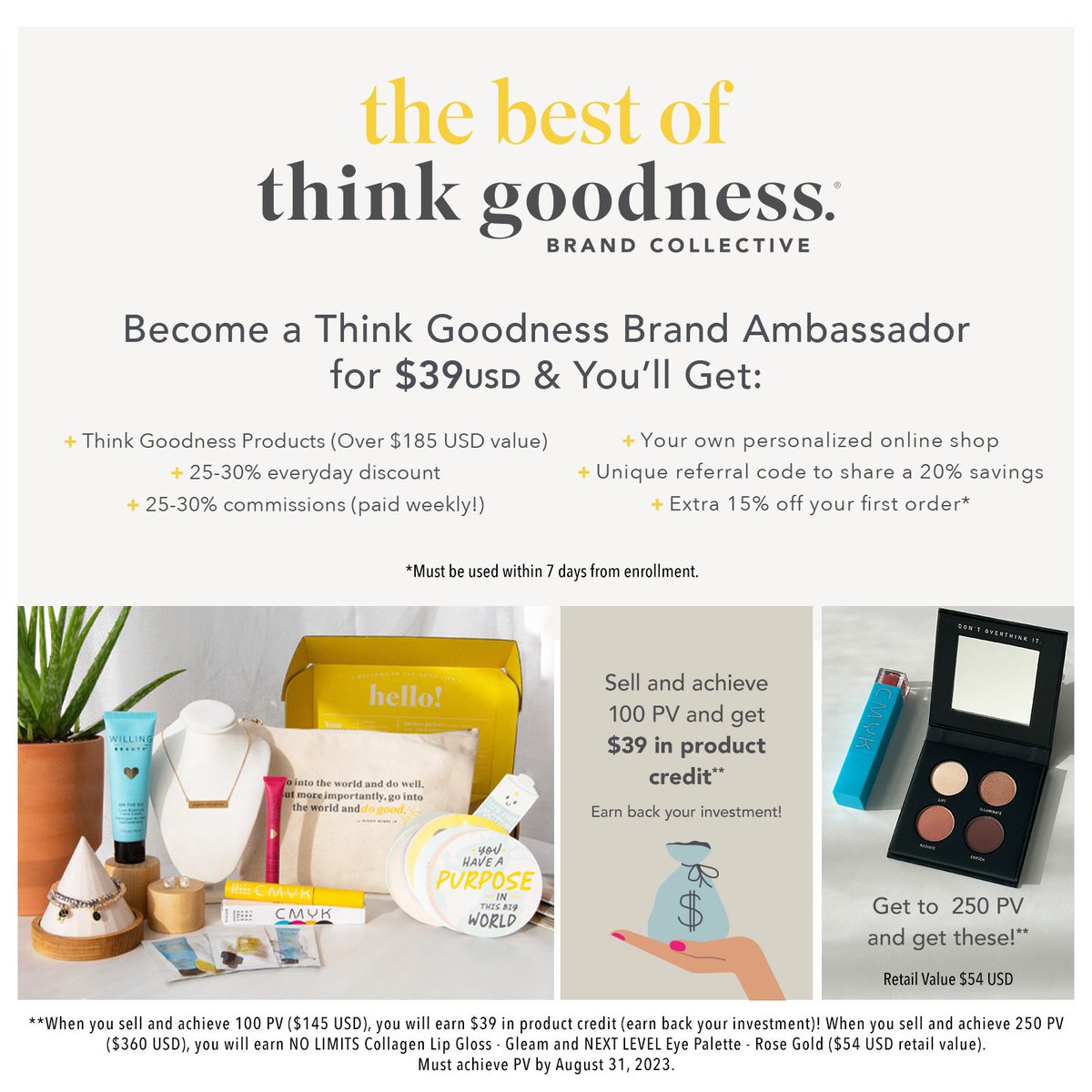 thinkgoodness.com/pages/join-amb… #PurposePartner #OrigamiOwl #LiveWithPurpose #owltogether #GirlBoss #JoinMyTeam #ThinkGoodness #WereHiring #mom #StayAtHomeMom #disney #BrandAmbassador #Helpwanted #WorkFromHome #WorkFromYourPhone #WorkHard #Sidegig #SideHustle #MickeyMouse #MinnieMouse