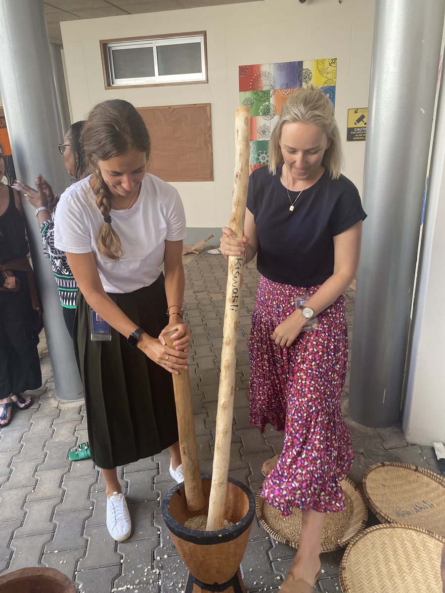 A wonderful day of Tanzanian cultural experiences to kick off the school year with the full staff 😍! #istafricalearns