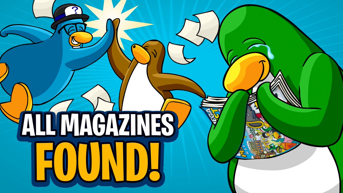 ClubPenguinLore's tweet photo. BIG NEWS penguin pals! 📕

EVERY issue of the Club Penguin Magazine has now been found! 📖 You can read them all here:

https://t.co/tfqT0xgzCh https://t.co/WT5hIVRkxW