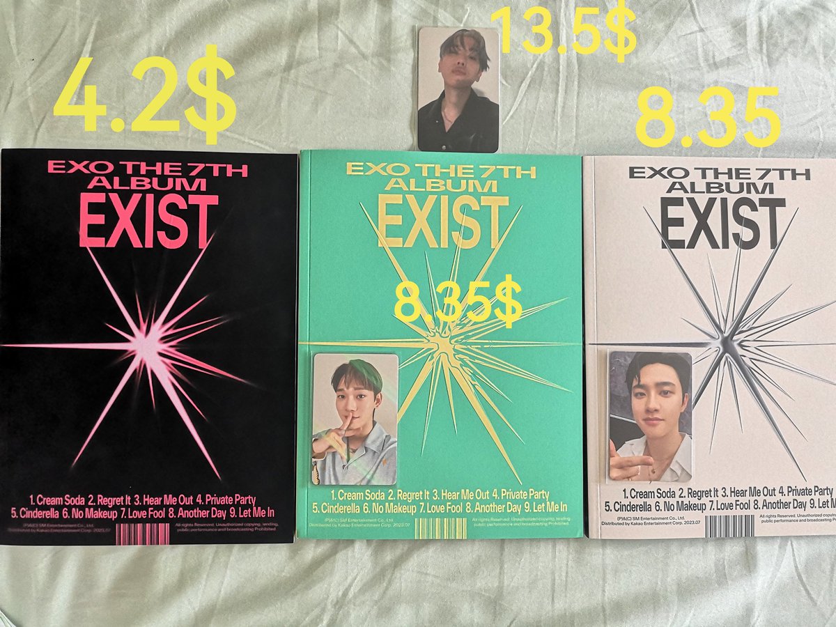 paocaiy95010969's tweet photo. Sell
DM me if you need
I will give a lot of small gifts to the buyer in luxury packaging.
you need a Chinese address☺️
wtb lfs ph exo EXO Trading EXO surrounding album pc for sale @exotradeusa
@exotradekpop @sm_trades @exoselltradeusa @pctradeusa thanks!#엑소포카 #EXOpc https://t.co/07LPPppKai