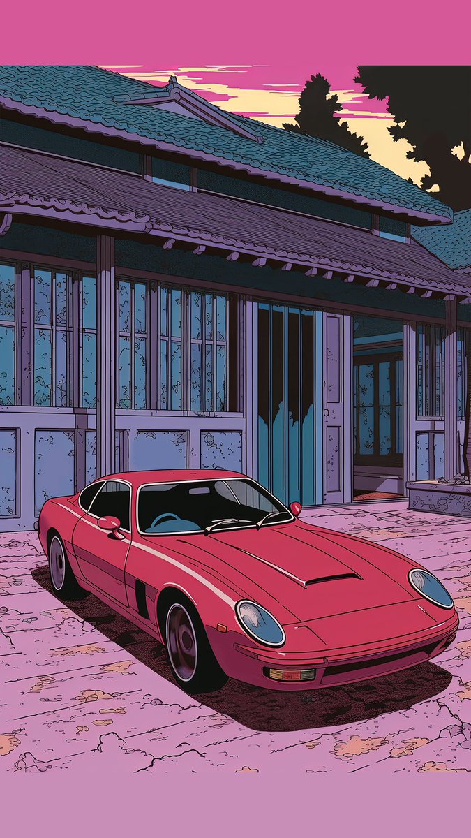 huzaifanaveeda1's tweet photo. Retro Revival❤️
You can reach out via DM💌 for custom orders, and together, let's bring your emotions to vibrant existence.
#RedSportsCar #Outrun #Retrowave #AnimeAesthetic #RetroRevival #ArtisticJourney #CarArt #ClassicCar #VectorArt #Retrofuturism #Vaporwave #Sunset #FunkArt https://t.co/AmZyWJ9ELc