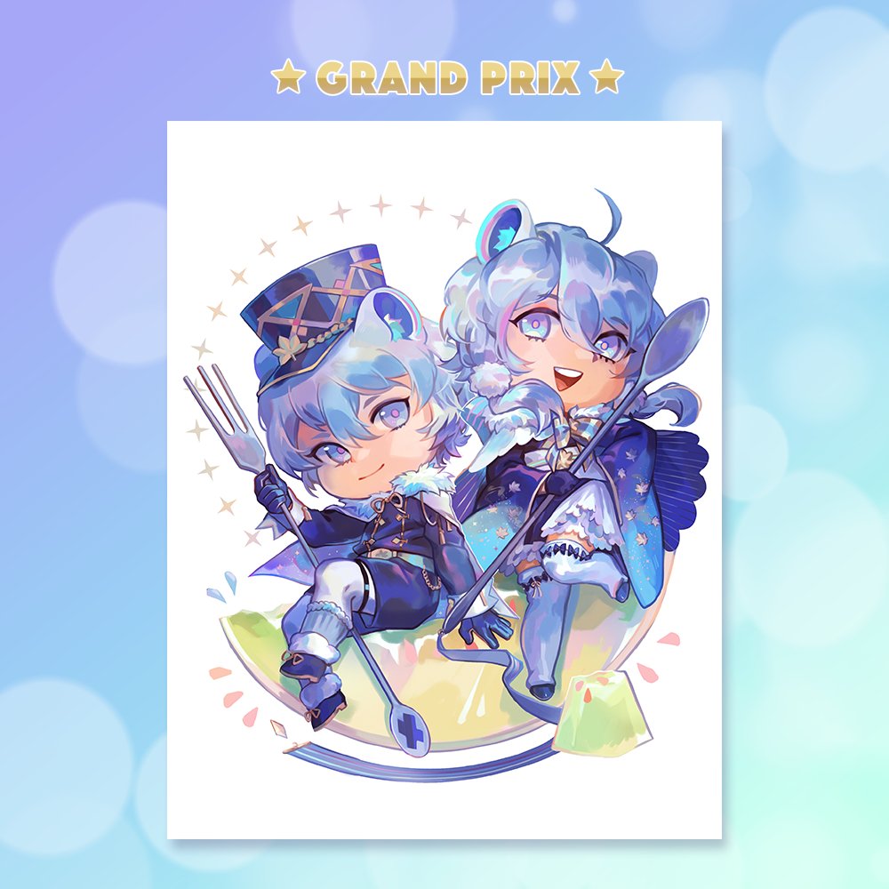 Thanks to all of our artists - we had some great chibis from Rona and Shiro to pick from, but there was one that completely blew us away! Congratulations to
@coolraccoons for winning this year’s contest! 
#animetoronto #ATMC2023 #artistsalley #torontoart