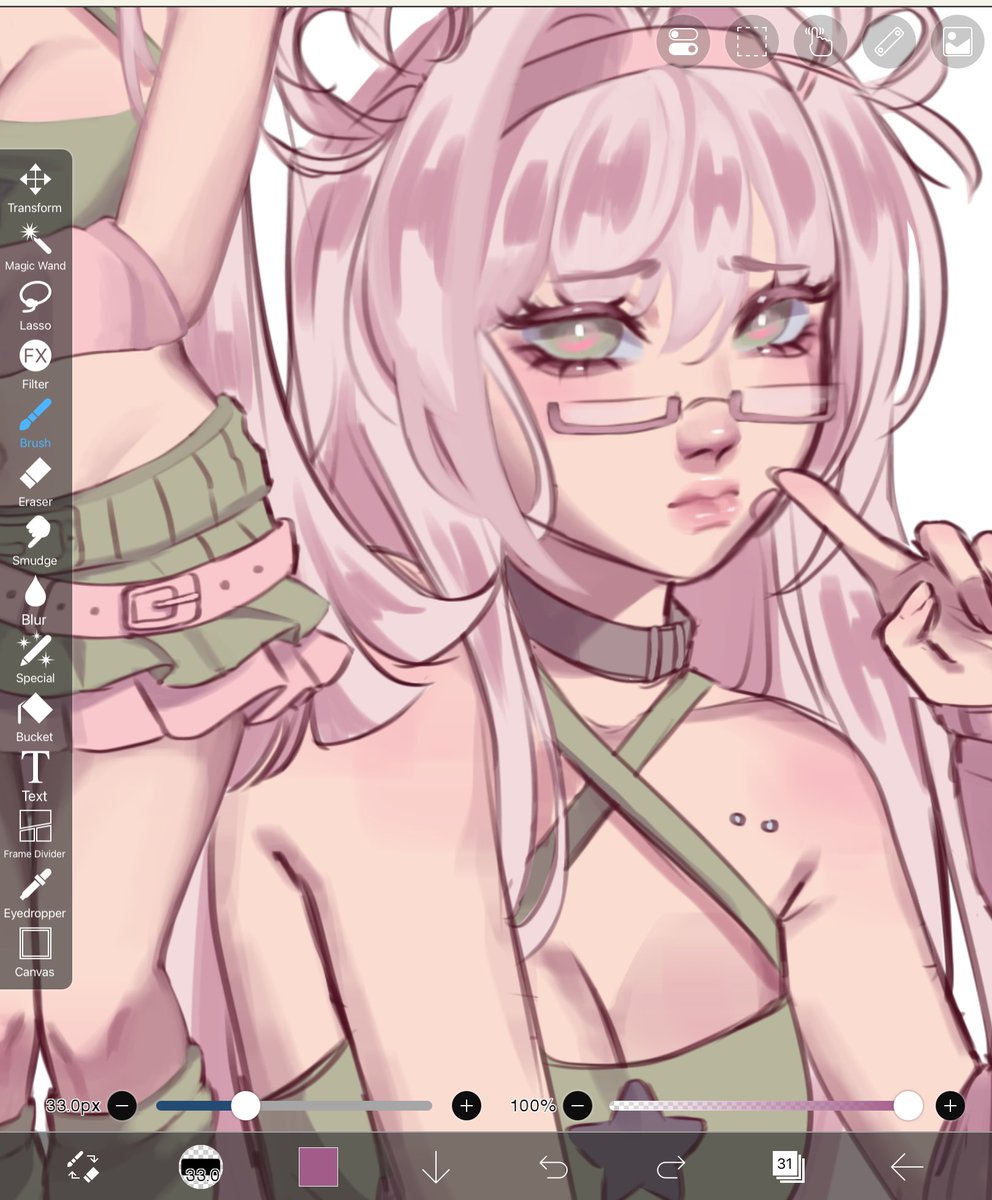 wormbreado's tweet image. Wip for a dtiys 😼