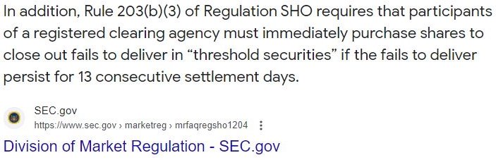 ApeOnIhub's tweet photo. ⏺️A NEW RECORD $AMC ON #NYSE #REGSHOLIST 28 DAYS ON 08/02/23 ⏺️ https://t.co/R9esjtEkMt……………
🔥Rule 203(b)(3) of Regulation SHO https://t.co/FX4BtIj91e………
🔥 354.22% AVERAGE COST TO BORROW #AMCstock
🔥ESTIMATED SHORT INTEREST 29.59%
🔥7.94 DAYS TO COVER #AtAMC https://t.co/munBtjpI5S