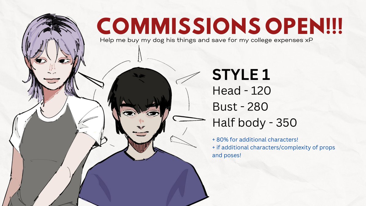 keitovto's tweet photo. hallo 🌟 just updatedy comm sheet + new styles i currently love doing (⁠*⁠´⁠ω⁠｀⁠*⁠) 

likes and rts are vmuch appreciated!!!
#artph #commissionsopen https://t.co/fcVAMRC7rV
