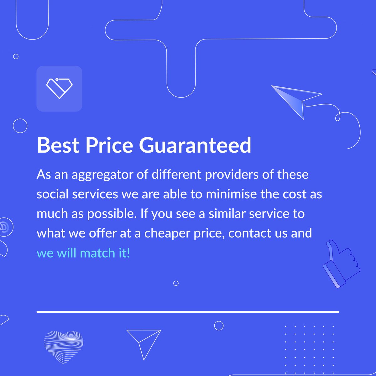Soceonn's tweet photo. Soceon’s Values: Best Price Guaranteed https://t.co/Smkn0YO6yd