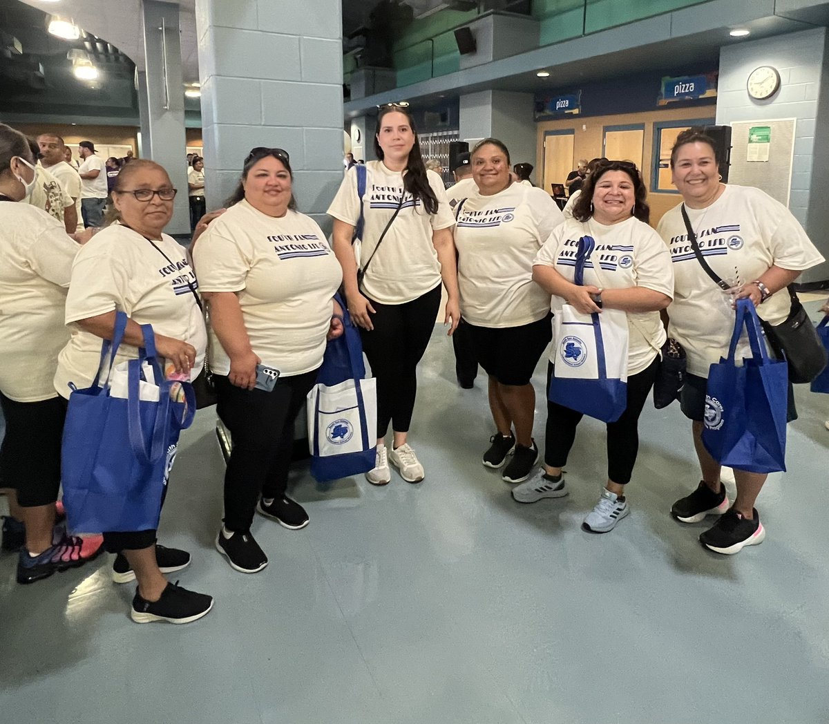 BESSSAISD's tweet photo. Patriots are ready for a new school year with no limits and no bounds!!!!
Our district, South San Antonio ISD had our 2023-2024 Convocation today!
#leveluppatriots https://t.co/dExhyeUx6Z