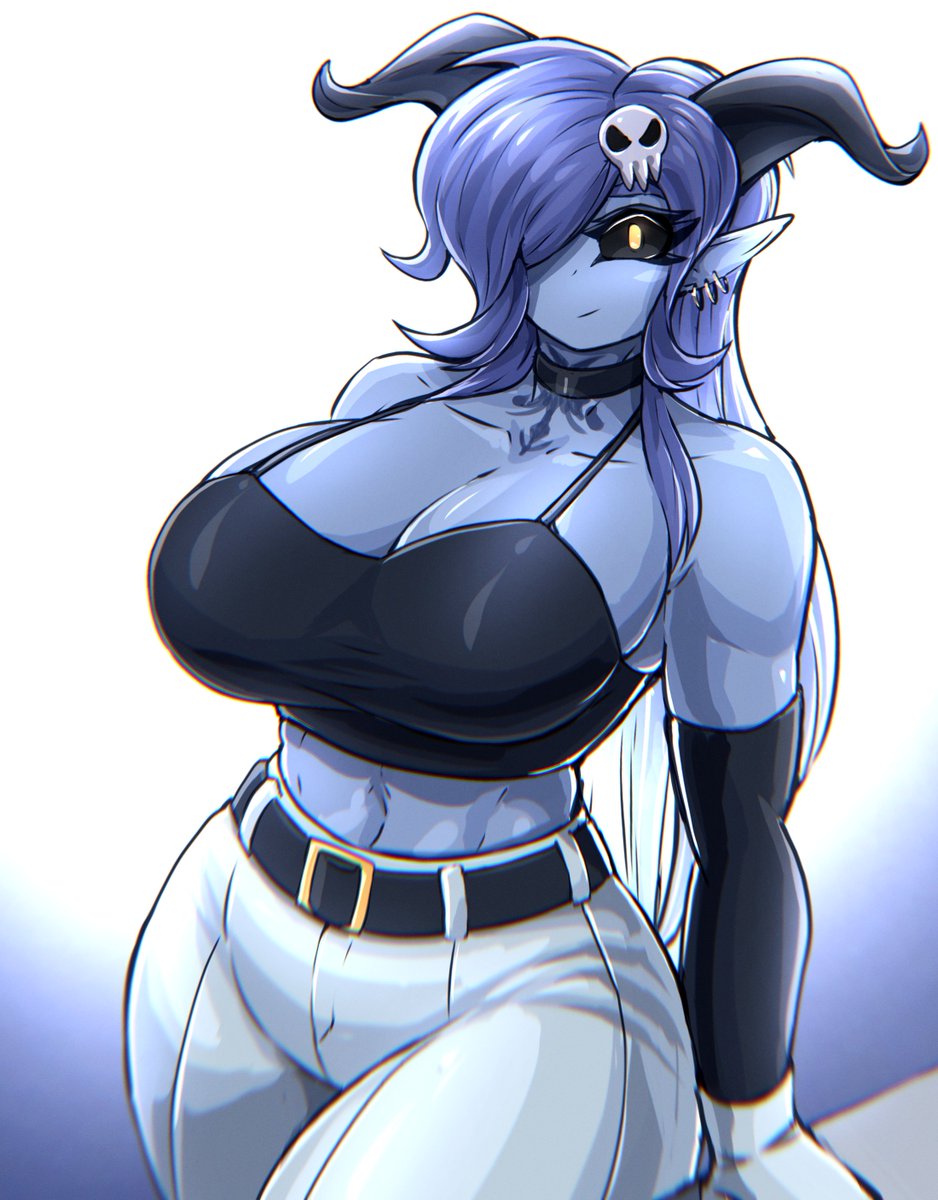 DaemonDoodles's tweet photo. Just something i wanted to post! A set of 4 pics of my first oc ever: Valora, an elder demoness.

Some info about her: 

Full name: Valora Ignis
Gender: Female
Race: Daemon, former Human
Height: 10'4" Ft tall or 315cm
Age: Physically - 33 yrs ; Chronologically - 873 yrs https://t.co/eor1KBCyHU