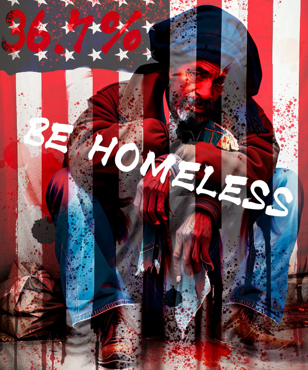 HOMELESS😓 36.7%