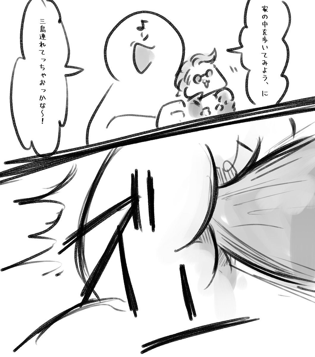昨日セルナさんと話してた話を絵にしました