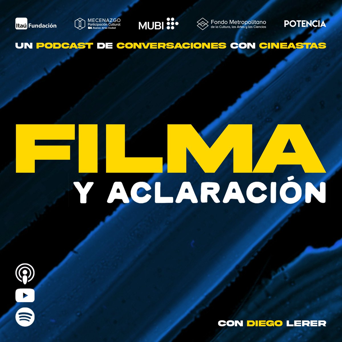 dlerer's tweet photo. Mañana, en un nuevo episodio de "FILMA Y ACLARACIÓN: Un podcast de conversaciones con cineastas", hablamos con Damián Szifron. 👇🏽
https://t.co/FoiV0kDcxd https://t.co/bcnq7mZS3k