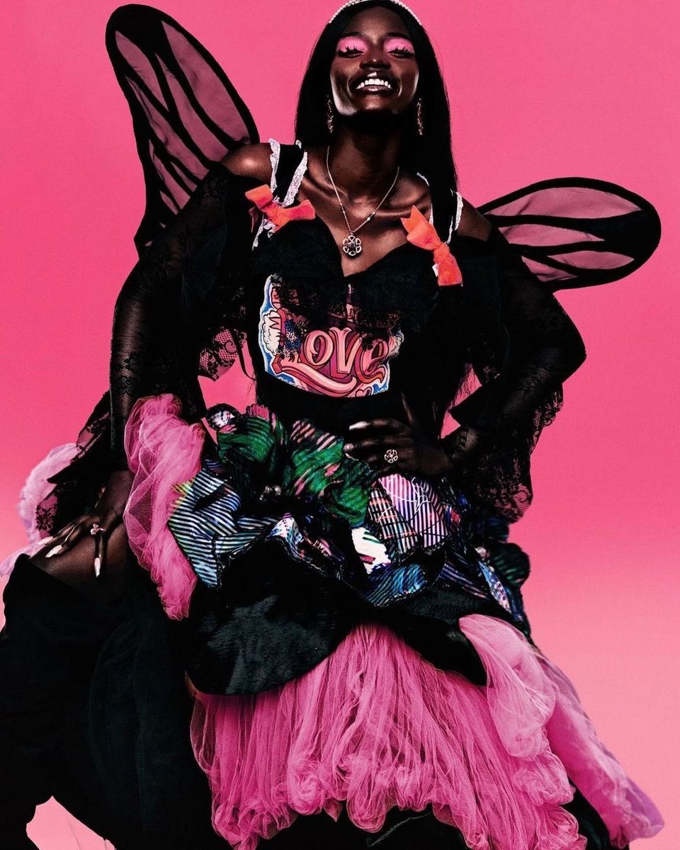 saintdoII's tweet photo. achan biong for wonderland magazine ss22 issue, photographed by bartek szmigulski https://t.co/UXBmhlDigc