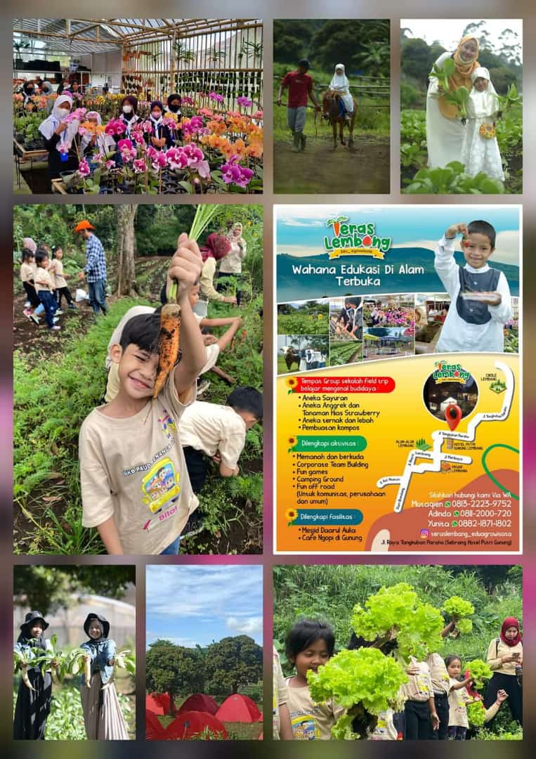 dandibudiman's tweet photo. *TERAS LEMBANG EDUAGROWISATA*
The land of Wakaf Teras Lembang

Informasi dan Reservasi

Fauzia +62 812-2082-6229
Hanif +62 822-4062-3099
Yunita +62 858-6158-1449

#outingclass
#outboundlembang
#agrowisatalembang
#eduwisatalembang https://t.co/X2zhMw5yy0