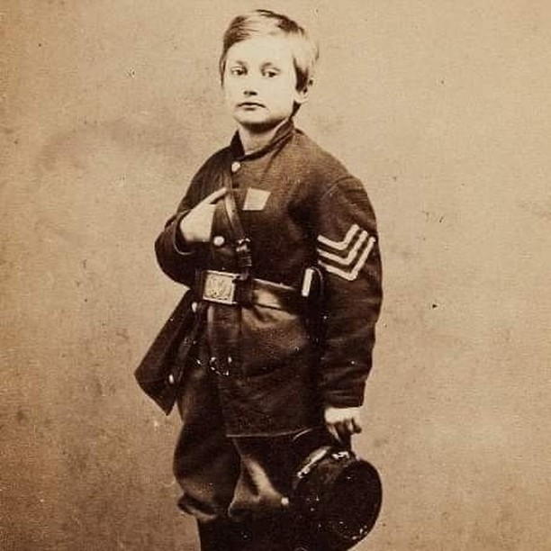 In May of 1861, 9 year old John Lincoln "Johnny" Clem ran away from his home in Newark, Ohio, to join the Union Army, but found the Army was not interested in signing on a 9 year old boy when the commander of the 3rd Ohio Regiment told him he "wasn't enlisting infants," and