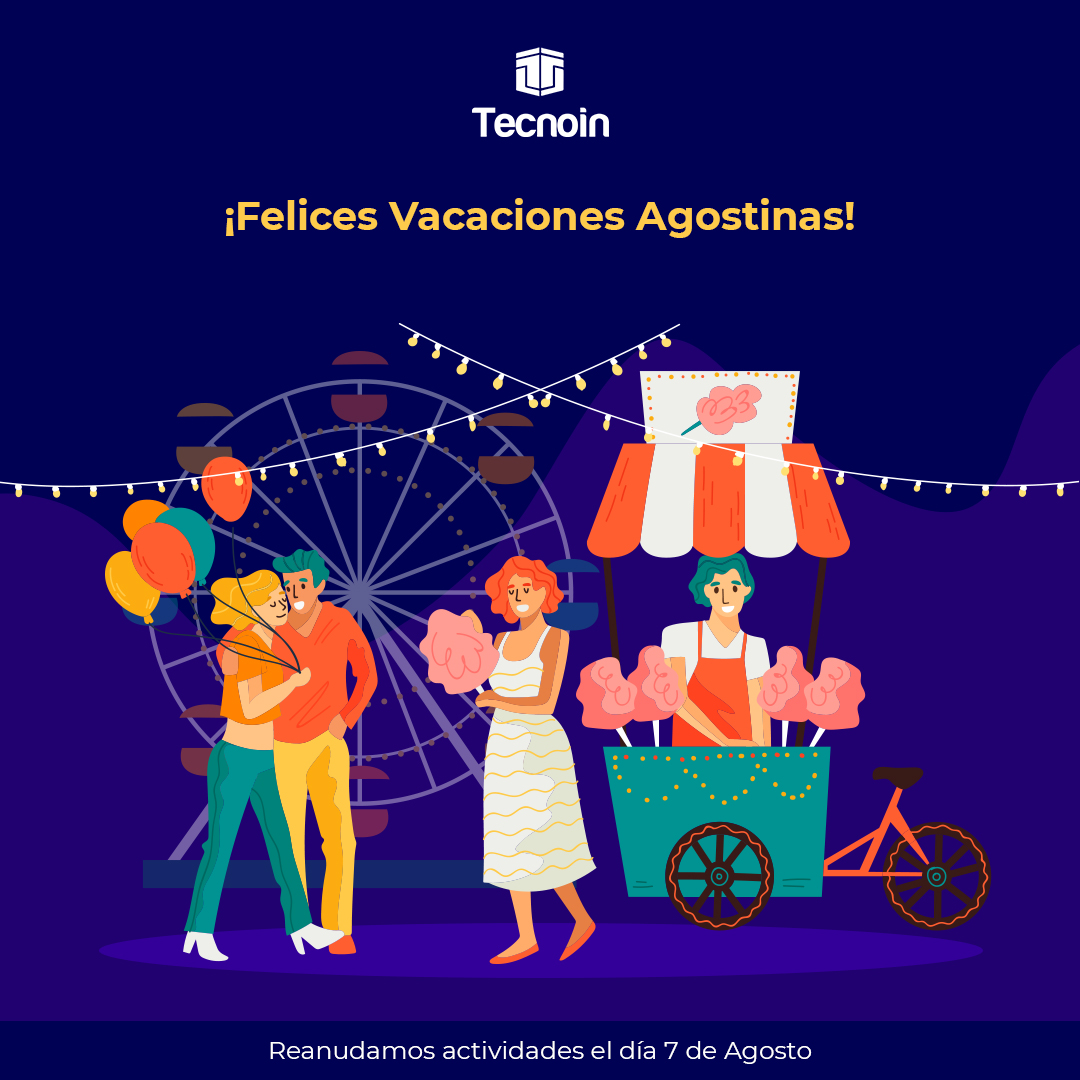 TecnoinSolution's tweet photo. ¡Felices vacaciones Agostinas te desea Tecnoin!🎡✨

#vacaciones #agosto #vacacionesagostinas #tecnoin https://t.co/ixLpTSoLbW
