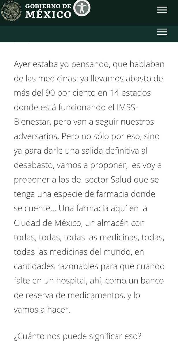 Politica_Basica's tweet photo. Es demencial el cómo se aplauden las ocurrencias del Presidente.

Hoy dice que se le ocurrió tener una mega farmacia almacén en la Ciudad de México con todas las medicinas del mundo para acabar con el desbasto.

No sabe ni cuanto costaría o si funcionaría, pero lo va a proponer. https://t.co/tH164XCY1h