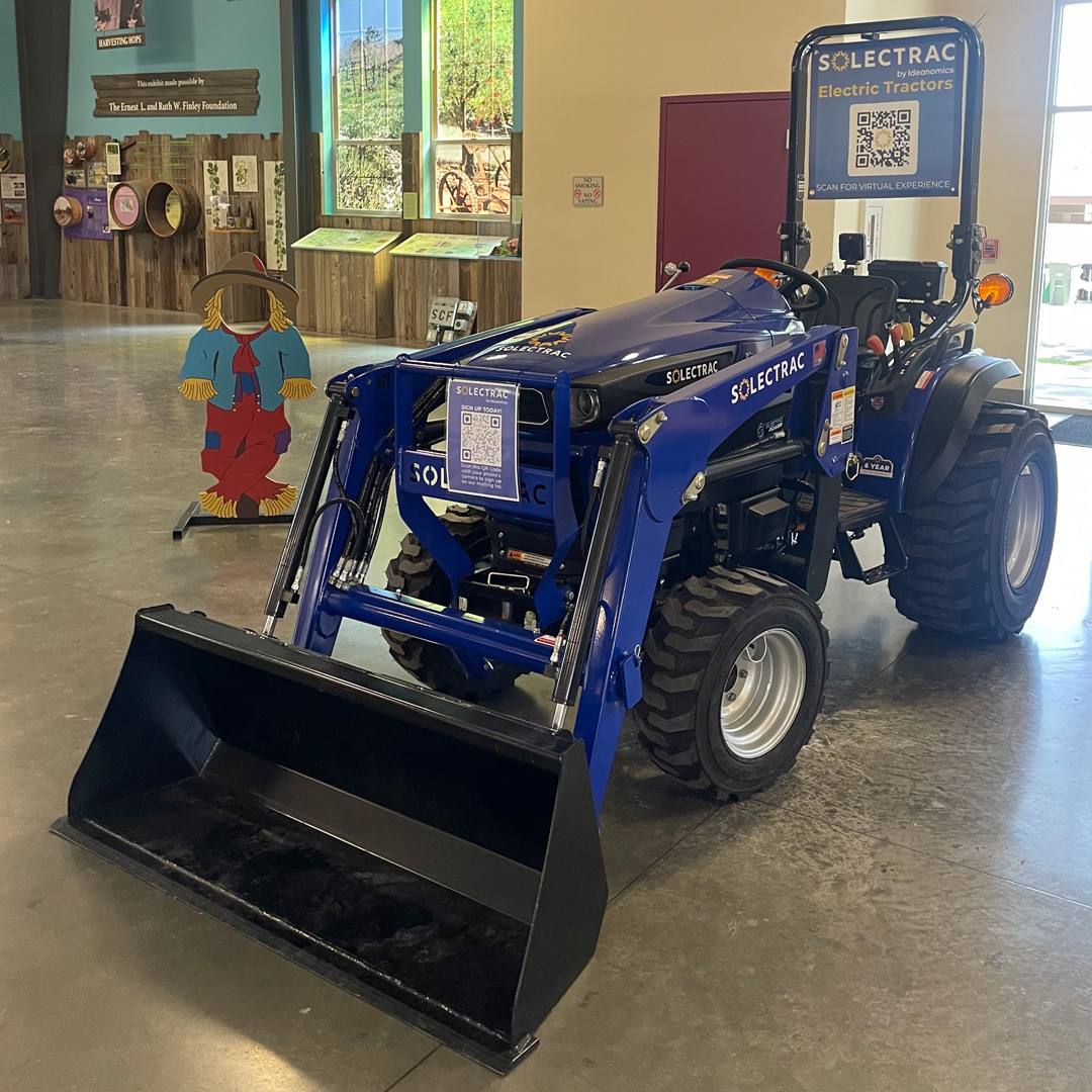Come see Solectrac at the Sonoma County Fair @sonomafair from August 3 to 13. Our e25G #ElectricTractor will be on display at the Ag Expo. California businesses and governments can apply for discounts on Solectrac tractors through @CaliforniaCore. bit.ly/3NgwIuE