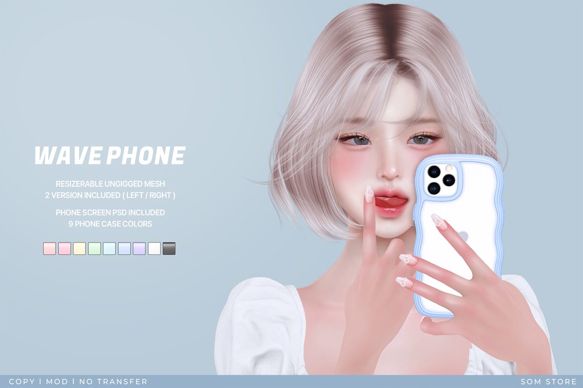 moozy_sl's tweet image. 💖24HOURS GIVEAWAY 💖
follow &amp;amp; like &amp;amp; retweet this post and drop your inworld name in the comments below 
We&apos;ll be picking 3 lucky winners! 

[Som] Wave phone

Available at Anthem 
maps.secondlife.com/secondlife/Ant…