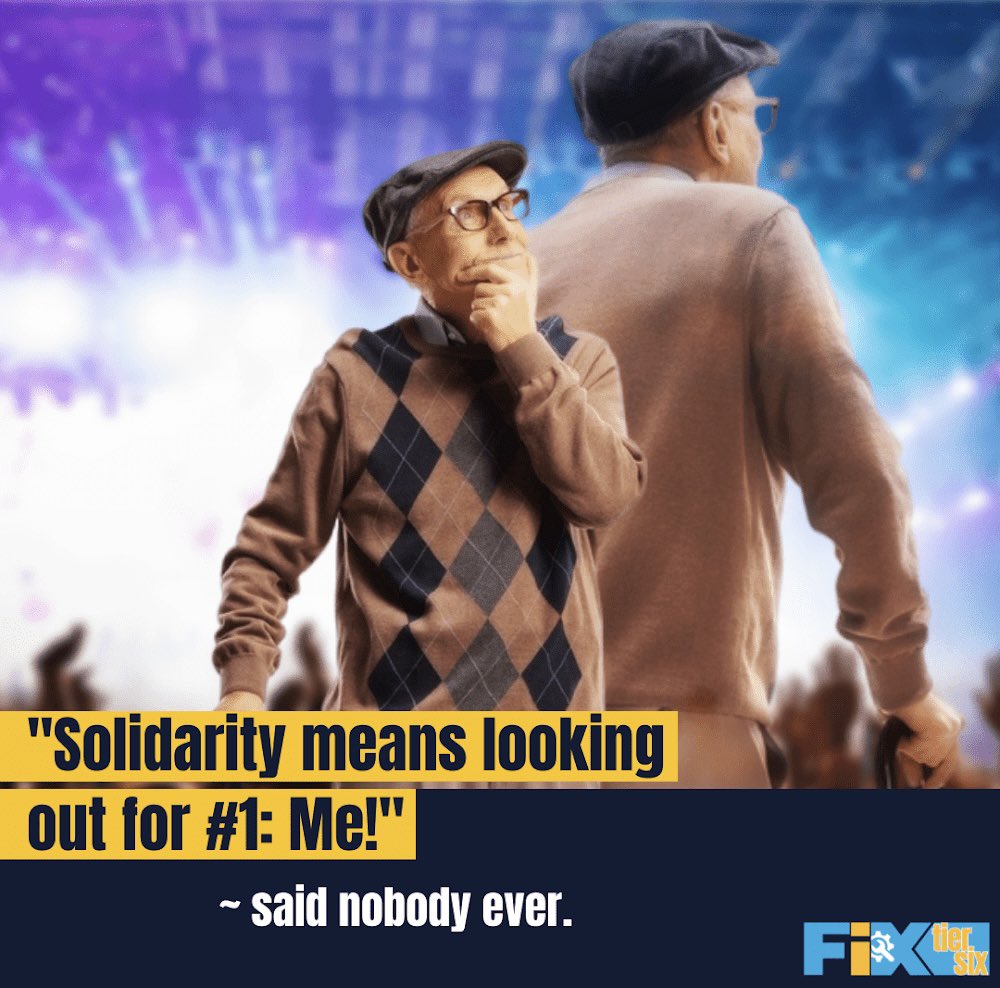 Fixing tier 6 is about creating a fair pension system for future generations. Whether you’re in it or not, it’s a battle that should be important to all of us. As a union, we are STRONGER together. (1/2)