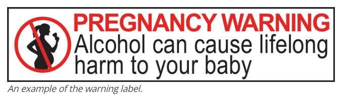 AlcoholChangeAU's tweet photo. As of this week, pregnancy health warning labels are now mandatory in Aust &amp; NZ. A long-fought battle by many advocates, decision-makers, researchers, &amp; policy-makers. 

The labels will help raise awareness of the harms alcohol can cause during pregnancy.
https://t.co/N6wu7bVYeK https://t.co/fkdpHsgMP0