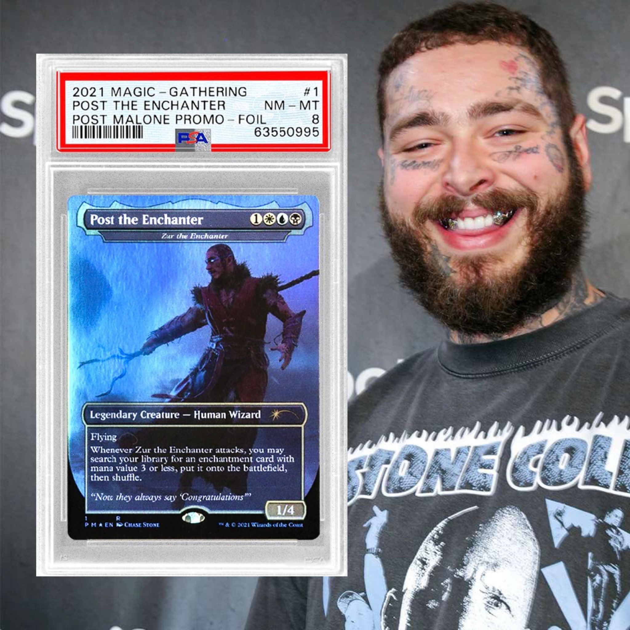 post the enchanter mtg card Zur Uncommon When Witch Enchanter enters the battlefield Mtg altered art card-Zur the