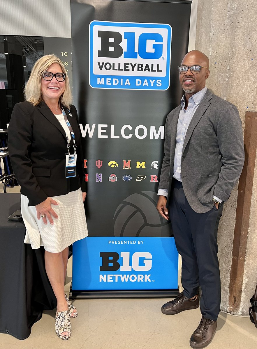 Great visit in Chicago at the @bigten office with Foundation Director Adrien Harraway and new Board Member @DianaSabau 
#McLendonFamily | #NACDAFamily