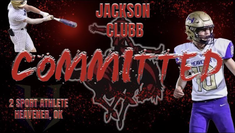 100% committed to play Football and Baseball. Thank you to everyone who has helped me along the way!! 

<a href="/Coach_J_Medrano/">Jason Medrano</a> <a href="/CoachRB24/">Ryan Bowen</a> <a href="/jody_clubb/">Jody Clubb</a> <a href="/JbroylesBroyles/">Jeff Broyles</a> <a href="/CoachJack21/">Jack Armstrong</a> <a href="/njanwayhotmail1/">Coach J</a>