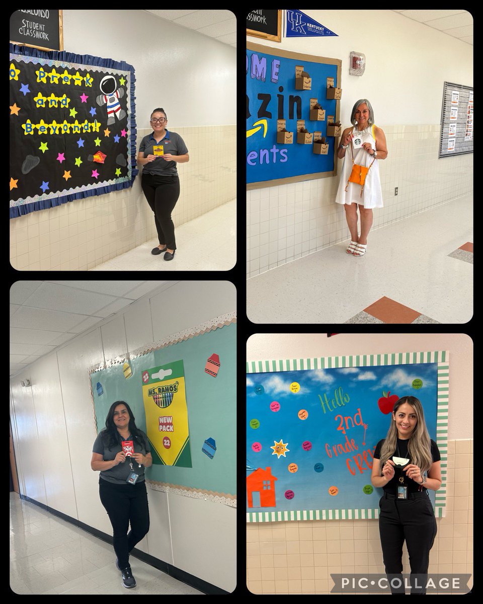 Nelda Hurtado (@nhurtado_dsse) on Twitter photo Check out our best bulletin board winners!
Thank you teachers for your creativity👏
<a href="/mdelva61/">Maria Del Val</a> <a href="/Ramos_DSSE/">Genevieve Ramos</a> @Arelycampuzano2 <a href="/lalonso_DSSE/">Liz Alonso</a> #TeamSISD #RelentlessRattlers Check out our best bulletin board winners!
Thank you teachers for your creativity👏
<a href="/mdelva61/">Maria Del Val</a> <a href="/Ramos_DSSE/">Genevieve Ramos</a> @Arelycampuzano2 <a href="/lalonso_DSSE/">Liz Alonso</a> #TeamSISD #RelentlessRattlers