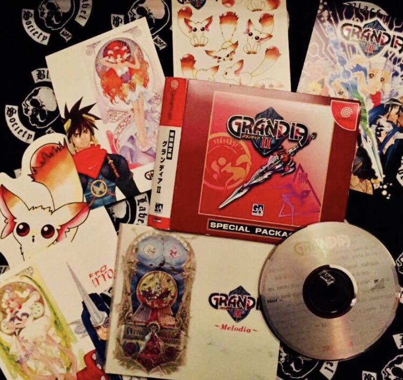 Gothic_V_MARIKO's tweet image. 2000年の今日、
DreamcastのGRANDIA IIが、発売されました。

㊗️HBD㊗️

#gamearts
#GRANDIA