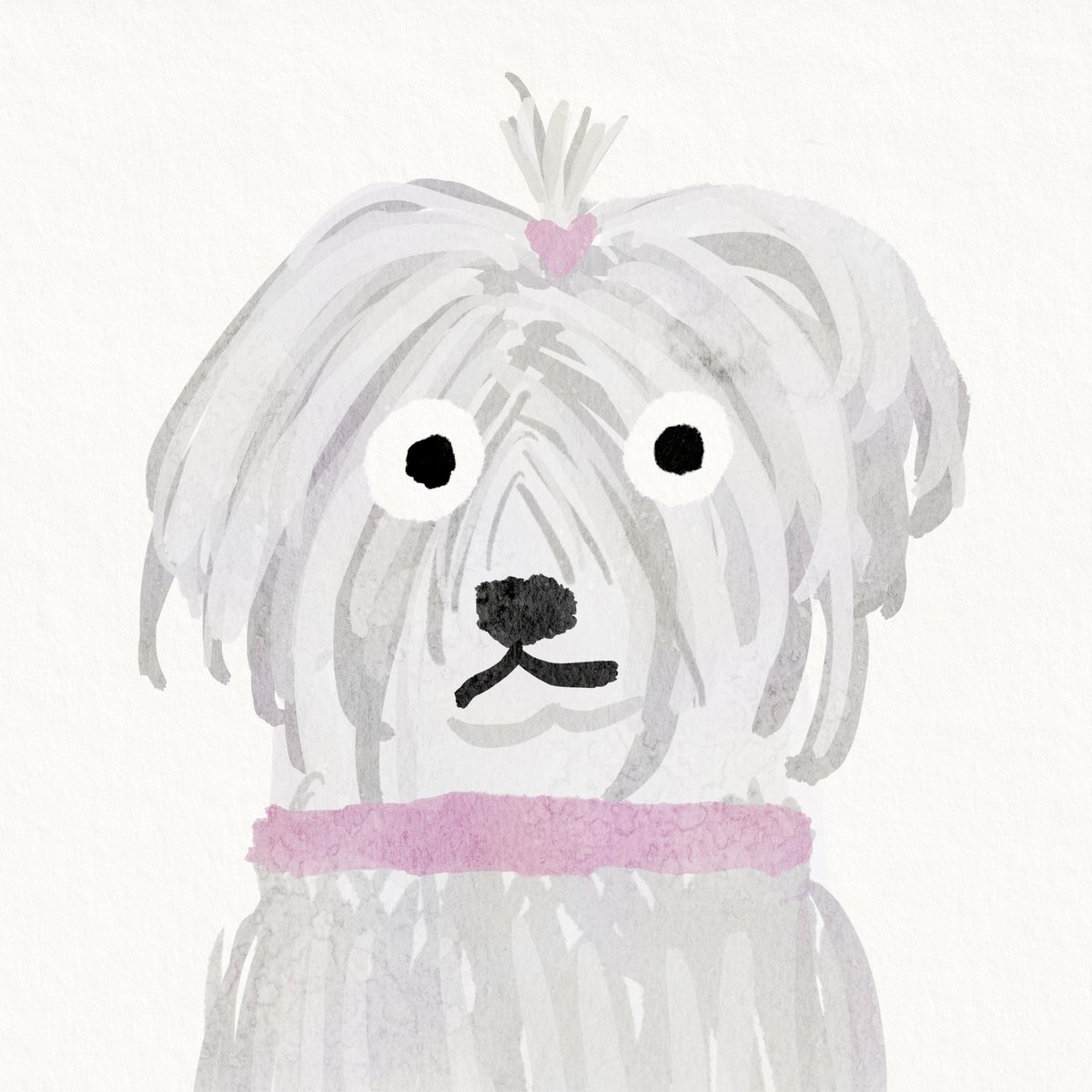🖤 Princess is Available for Adoption 🖤

Princess is a Maltese.

She loves to lounge on her custom velvet dog bed and intensely stare at you from across the room.

🌊 OS: opensea.io/assets/matic/0…

Buy any pup, and I'll paint a pup of your choosing 🖤