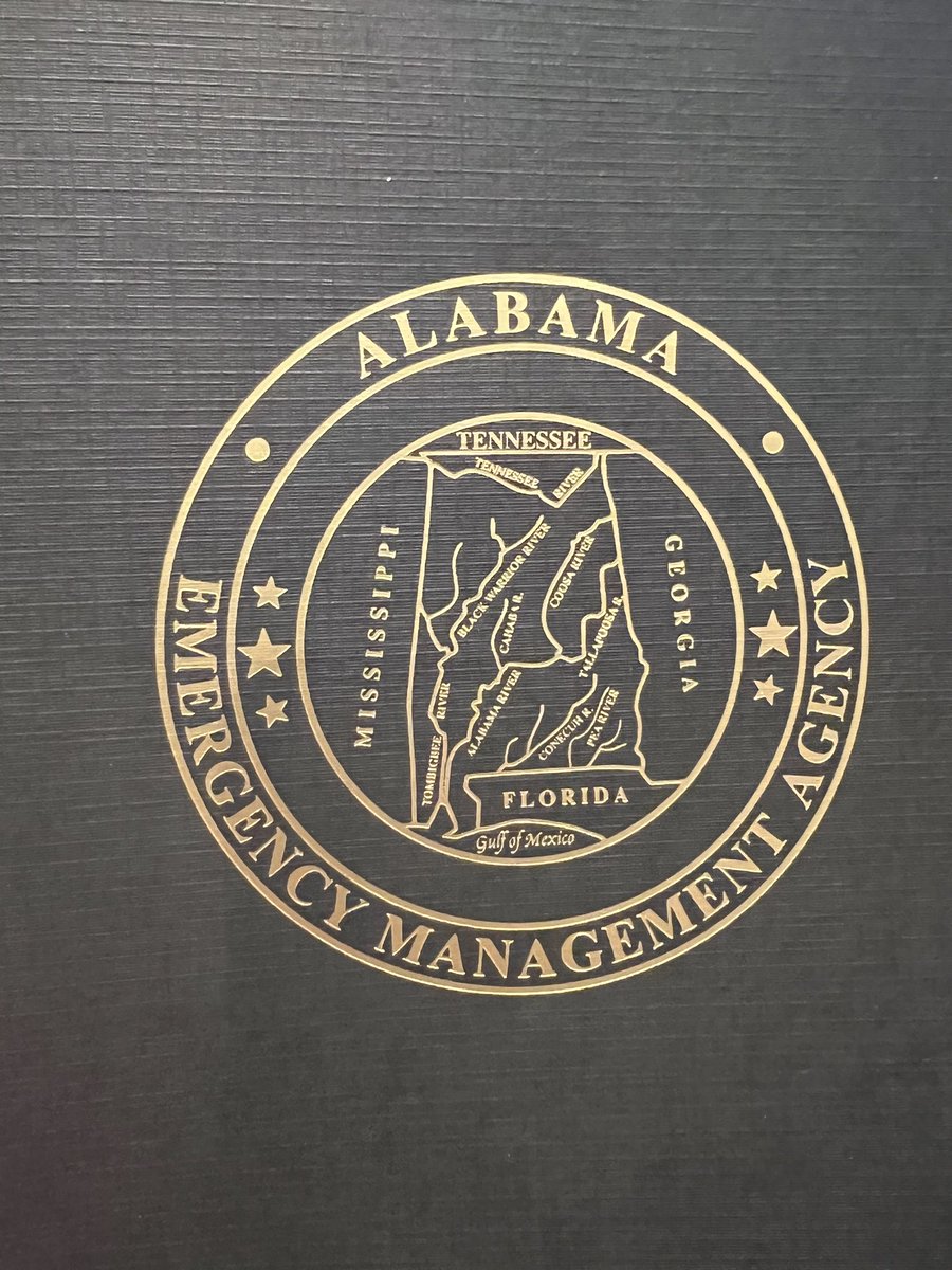I thoroughly enjoyed attending the Alabama Emergency Management Agency’s Preparedness for Alabama Resilience Summit today. Thanks to <a href="/DrLauraMyers/">Dr. Laura Myers</a> for the invitation and for introducing me to <a href="/HarmonyWx2023/">Harmony Mendoza</a>