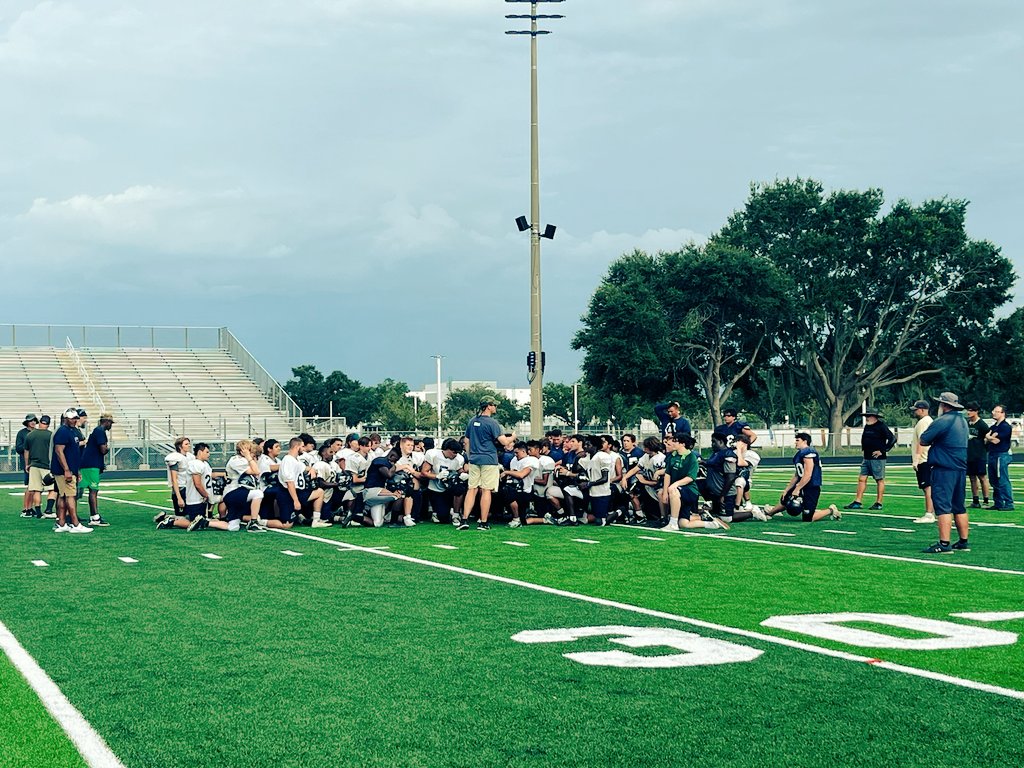 Great first 3 practices this fall. Can't say enough good things about our student athletes and coaches! It's a great day to be a Cougar! <a href="/DOORANTFOOTBALL/">Durant Football</a>