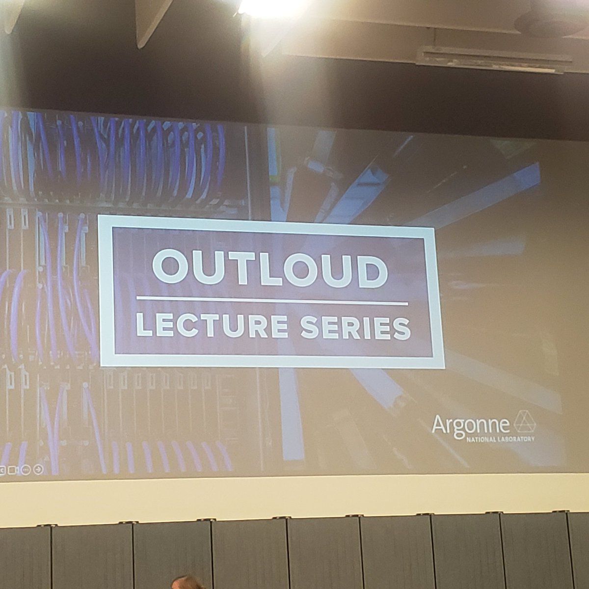 tgeraghty611's tweet photo. At Argone Lab to check out Aurora the newest super computer #Argone National Laboratory #Aurora https://t.co/ibkmgeGy2g