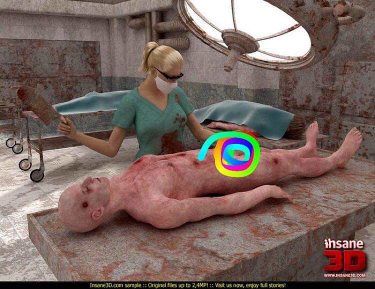 MEDFetishNEW's tweet photo. For #MedFetMonday we have In this 3D #ArtCollection a #Sexy #Surgeon in #Scrubs #foolingaround w/her #zombie  patient! @insane3dx #Insane3D @insanereality #MedFet #MedicalFetish #Medical #Fetish #3Dxxx #3dmodeling #Zombieverse #Myocarditis #VaccineSideEffects #MaskUp @3Dhentai2 https://t.co/MvrRs82ntg
