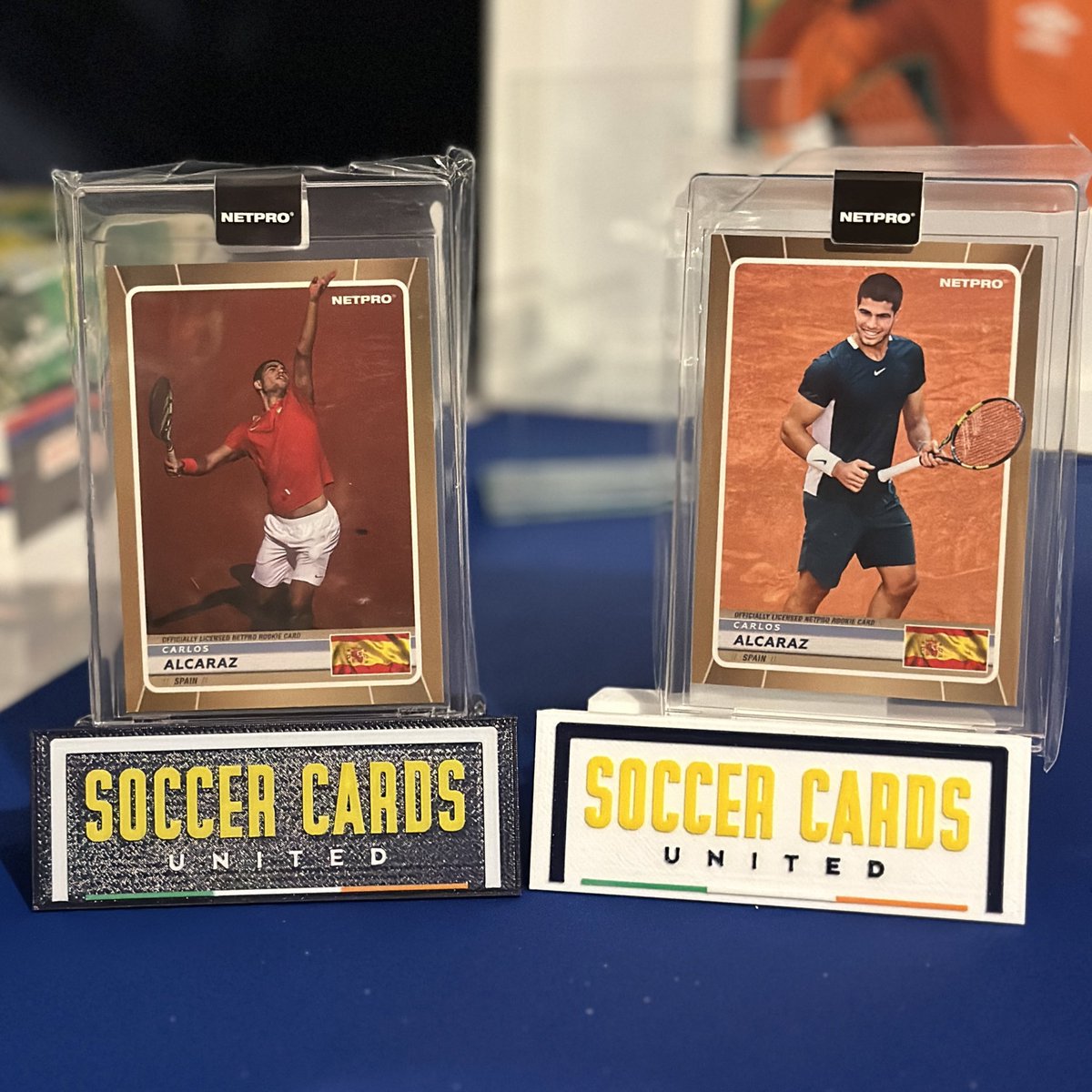 Carlos Alcaraz rookie mail day 🎾 

Buying these during the Wimbledon final definitely wasn’t the best financial move but sometimes it’s just fun to get swept up by a new superstar!

#sportscards #tennis #alcaraz